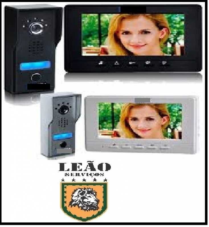 Porteiro eletrônico com câmera para condomínio